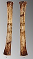 Bone flute, bone, Native American (Guyanese)